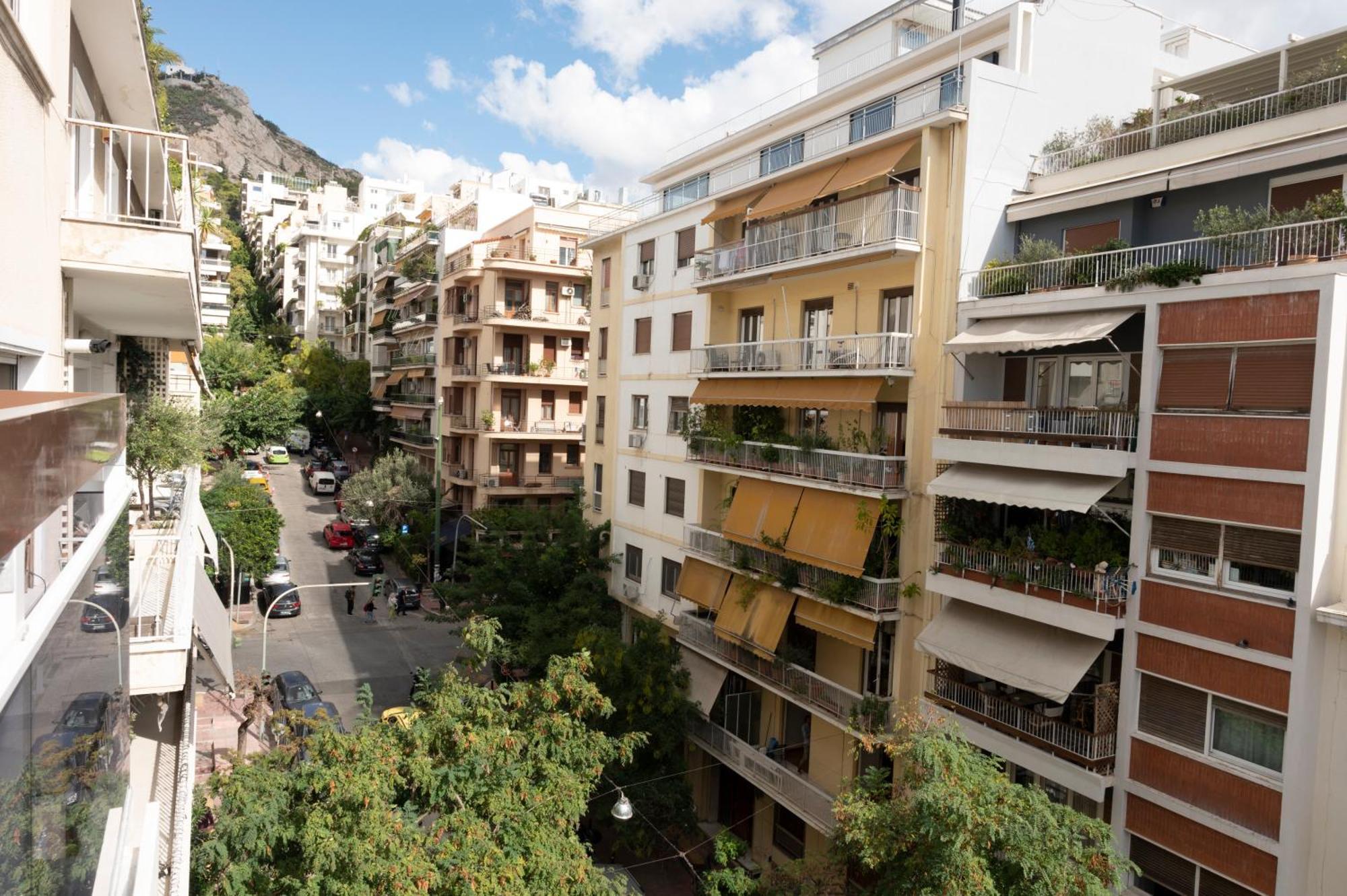 Appartement Phaedrus Living Luxury Penthouse Ploutarchou à Athènes Chambre photo
